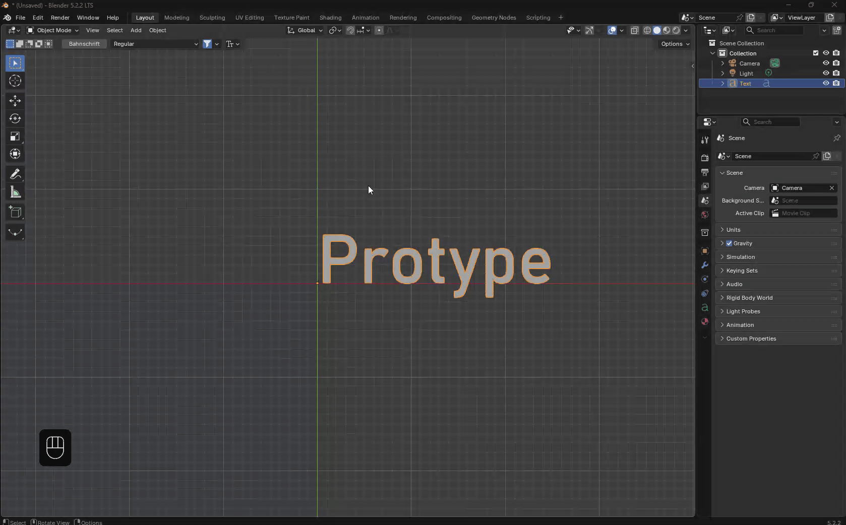 Animated demonstration of the ProType font specimen hover tooltip