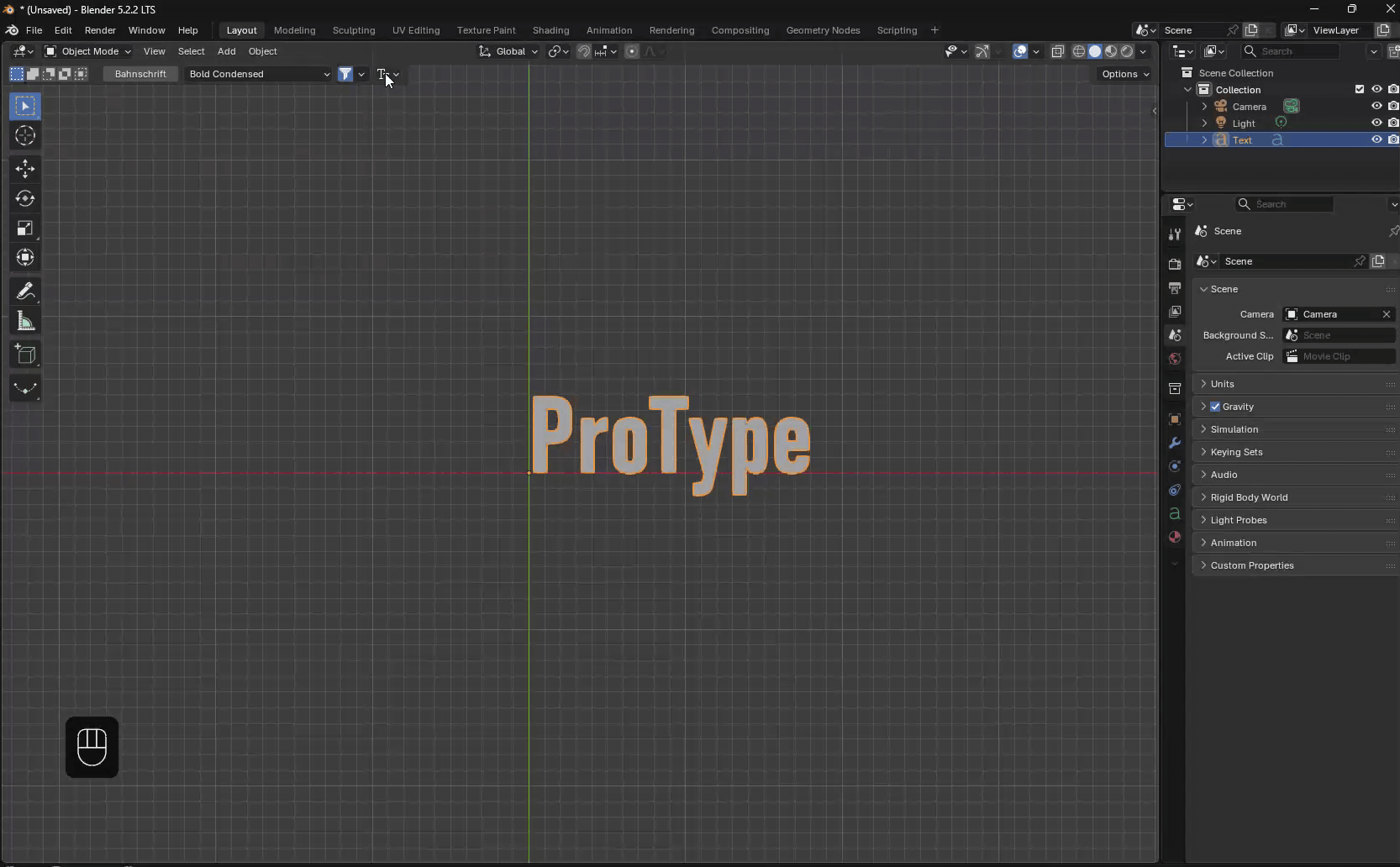 Animated demonstration of text, layout, and geometry controls in the ProType typography popover